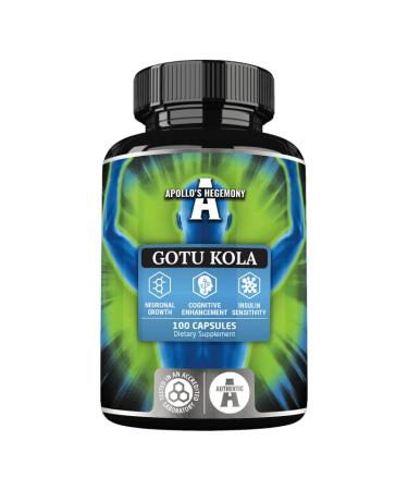 Gotu Kola Extract 400mg per Capsule Contains 20% Asiaticosides (80mg) 100 Capsules 3 Months Supply Centella asiatica Extract Herbal Supplement from Apollo's Hegemony