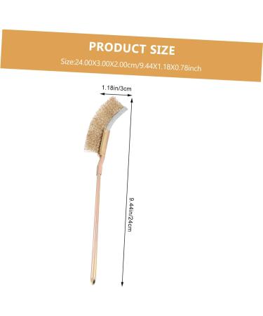 PRETYZOOM 1 Set Bird Cage Cleaning Brush Metal Cleaner Bird Brush Cleaning Bird Cage Accessories Bird Supplies 24X3X2CM As Shown - Buy Online on GoSupps.com