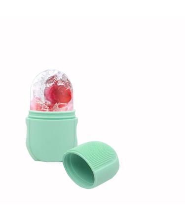 Ice Roller for Face Reusable Silicone Facial Icing Massage Tools Eyes Neck and Face Massage Ice Cube Mold Reduce Puffiness Improve Skin Elasticity Ice Roller Skin Care Tools