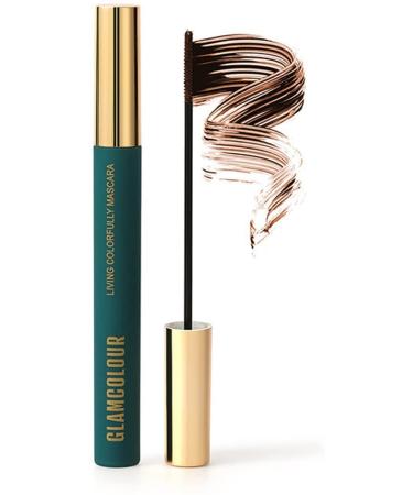 Mascara Maigre Couleur Magique 1/4 Pcs Mascara De Longueurs Saines Imperm able Color Mascara Maigre Curling pais (Svelte Brun)