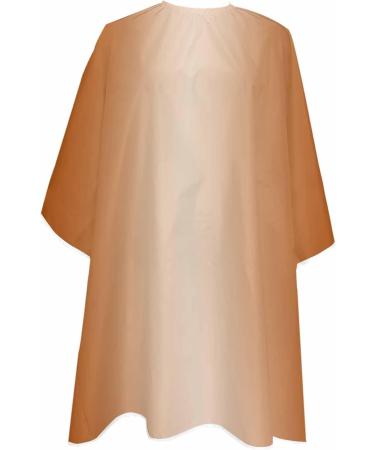 Ombre Burnt Orange Barber Cape | Adjustable Hair Cutting Cape for Women Men & Kids | 55x63 Inch Salon Accessory - Buy Online on GoSupps.com