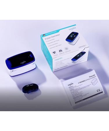 Europapa Finger Pulse Oximeter - Fast SPO2 Measurement with OLED Display for Adults | Accurate Oxygen Saturation Monitor - Buy Online on GoSupps.com