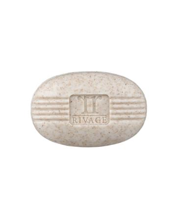 Rivage NATURAL DEAD SEA MINERALS Bar Soap (EXFOLIANT) ENHANCED with DEAD SEA SALT 100gVEGAN FRIENDLY NO ANIMAL TESTING NO HARSH CHEMICALS