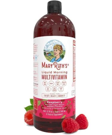 MaryRuth's Liquid Multivitamin Raspberry & Liquid Multimineral Cranberry Bundle | Immune & Energy Support | Sleep, Magnesium, Calcium & MSM Supplement - Buy Online on GoSupps.com