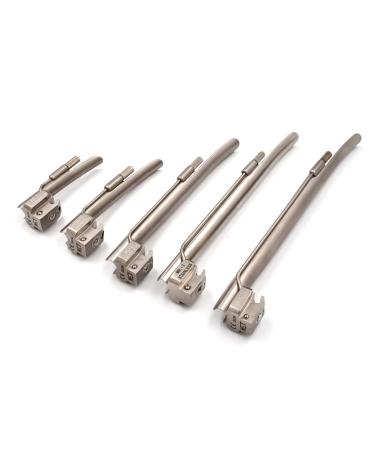 SURGICAL ONLINE Airway Intubation Deluxe Set - Five Straight Blades & One Handle - First Responder Kit - Buy Online on GoSupps.com