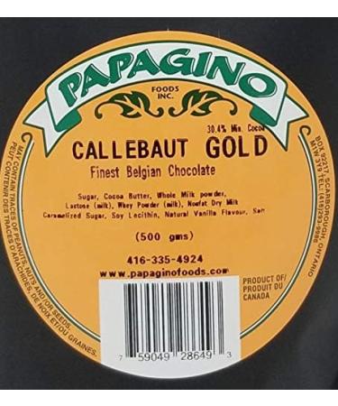 Callebaut Gold Chocolate Repacked - 500 gms - Buy Online on GoSupps.com