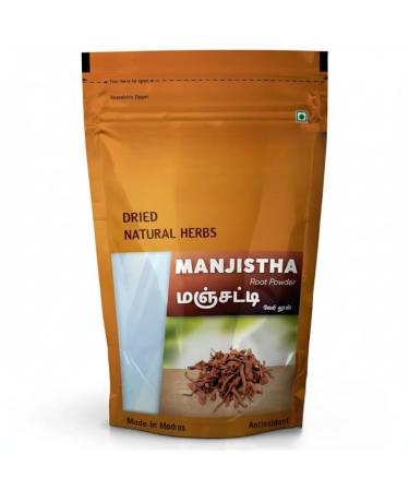Manjistha | Rubia cordifolia | Manjistha Root Powder 100g(Pack of 1) Powder for Skin and Hair Care Manjistha Root for Body Health.Adult