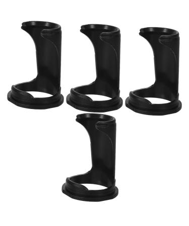 Healeeved 4 pieces Brush holder while shaving shaving brush holder bathroom shaving rack beard racks Razor brushes Razor.