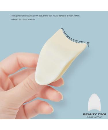 FQQWEE 2 Pack False Eyelashes Applicator Tool - Reusable Lash Buddy Tweezers for Easy Makeup Application - Perfect for Women - Buy Online on GoSupps.com