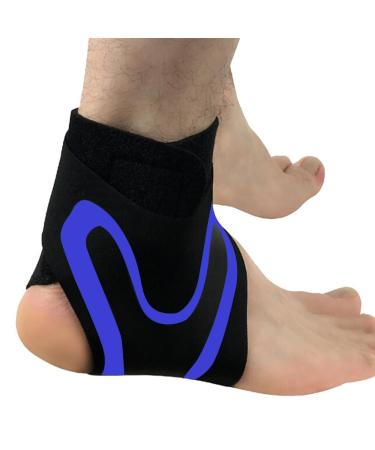 Generic Restore - Plantar fasciitis Foot wraps new life Restore wraps new life foot wrap plantar fasciitis bandage ankle bandage football flexible ankle bandage (blue (1 pair) L) L blue (1 pair)