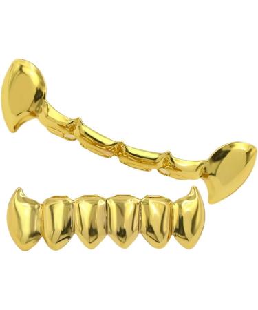 Buy Exceart Gold Tooth Cap - Hip-Hop Mouth Grills for Cosplay & Punk Style | Fast International Shipping - Buy Online on GoSupps.com