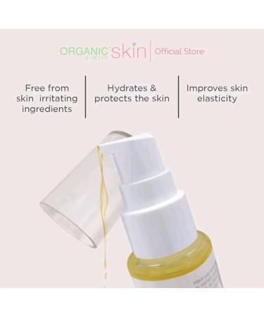 Organic Skin Intimate Beauty Oil with Collagen Elastin Argan Oil Barely There Collection Natural Botanical Extract Formula 60ml - Buy Online on GoSupps.com