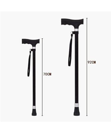Canes Elderly Cane Old Man Walking Stick Tapping Stick T Handle Baston Elder Stable Crutch Hiking Elderly and Arthritis Seniors Disabled Black Walk for Elderly Safehappy - Buy Online on GoSupps.com