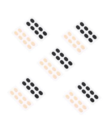 Collbath glasses 20 leaf sponge cushion metal sponge metallic glasses metallic sunglasses glasses pads glasses pads Self-adhesive glasses pads Eva sponge sorted color 1x0.8x0.1cm