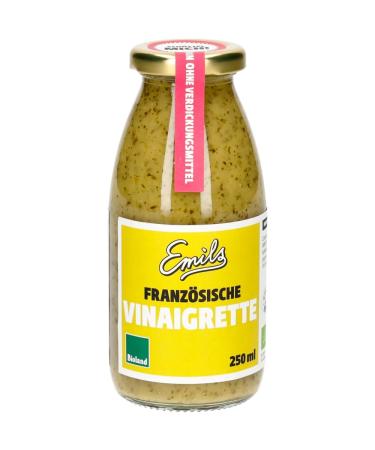 Emils Vegan French Vinaigrette 250 ml ORGANIC No additives No added sugar (6) - Buy Online on GoSupps.com