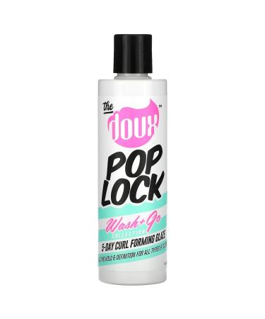 The Doux POP LOCK 5-Day Forming Glaze - Curl Enhancing Hair Products - Contains Honey and Argan Oil - Curl Products for Hold Shine and Anti-Humidity Setting