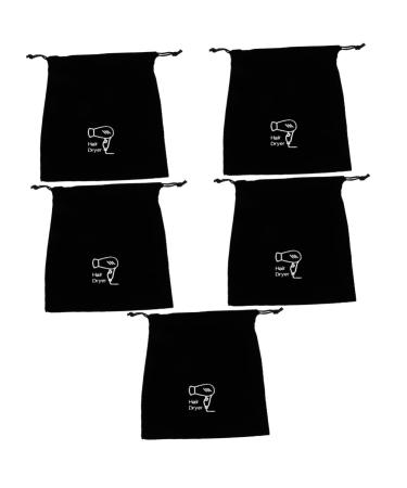 Beavorty 5 Pcs Hair Dryer Storage Bag Large Travel Bag Blowdryer Storage Organizer Wen Wan Hair Dryer Case