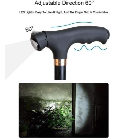 Crutches Ultralight Aluminum Alloy Retractable Anti-Skid Cane Elderly Cane Walking Stick Walking Aid Walking Stick Family - Buy Online on GoSupps.com