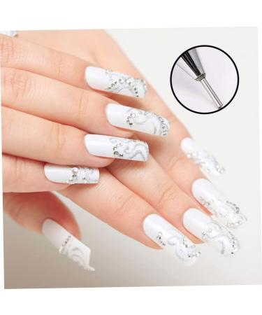 Nail Art Rhinestones Decorations Picking Pen Dotting Pen Nails Tweezer for Girls DIY Nail Art Designs Manicure Decoration Nail Rhinestones - Buy Online on GoSupps.com