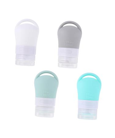 VALICLUD 1 Set Silica Gel Bottle Travel Shampoo Containers Silicone Travel Containers Liquid Travel Containers Outdoor Shampoo Press Bottle Lotion Travel Containers Filling