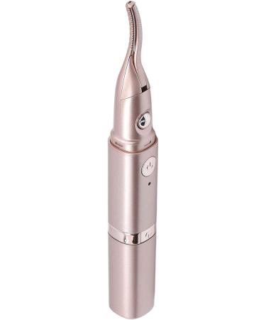 Heated Eyelash Curler Electric Handheld Eyelash Curler Heated 2 in 1 Long Lasting Styling Eyebrow Trimmer Eyelash Makeup Tools for Women Girls Travel Home (Champagne Gold) - Buy Online on GoSupps.com
