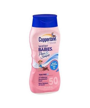 Coppertone SPF 50 Waterbabies Lotion  8 Oz