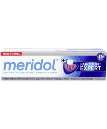 Meridol Parodont Expert Toothpaste 75ml - Antibacterial Gum Care - Pack of 2 for Natural Healing - Buy Online on GoSupps.com