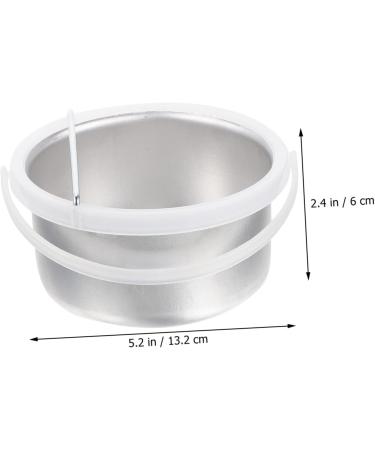 Lurrose Small Wax Pot - Premium Aluminum Hair Removal Wax Warmer for Efficient Wax Melting | International Shipping Available - Buy Online on GoSupps.com