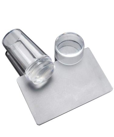 Conijiwadi Nail Art Stamper Scraper Kit DIY Polish Template Manicure Tools Print