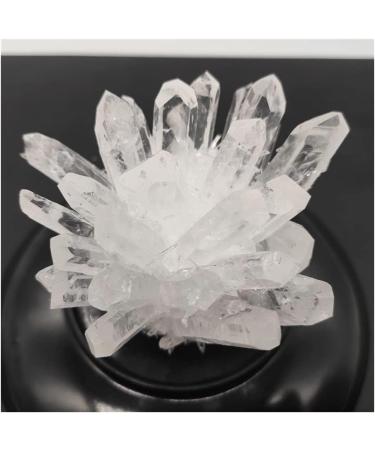 1pcs Natural White Crystal Cluster Quartz Crystal Health Reiki Stones Crystal Point Specimen Home Decoration Raw Crysta Crystal Cluster 800-900g - Buy Online on GoSupps.com