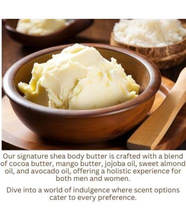 Natural Body Butter Blend | Shea Cocoa & Mango with Jojoba Oil | Moisturizing Skin & Beard | Cake Batter/Butter Cream 4 Oz - International Shipping Available - Buy Online on GoSupps.com