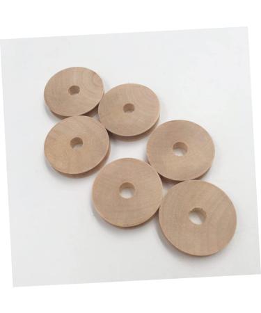 COHEALI 20pcs Wheels for Car Accesorios Para Autos Car Accessory Wood Wheels Accessories Car Wood Toy Picture 1 Size 1 - Buy Online on GoSupps.com