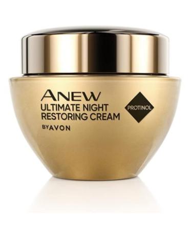 Avon Anew Ultimate Night Restoring Cream With Protinol 50 milliliters 1.0 Fl Oz