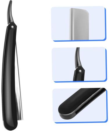 Hapinary Men's Salon Razor - Foldable Wet Shaving Friseur Razor for Precision Grooming - Buy Online on GoSupps.com