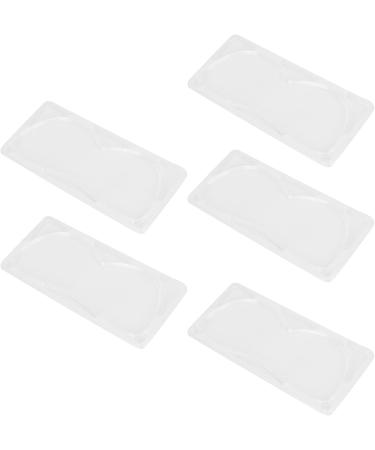 Transparent Eye Mask Mold - 5pcs Reusable Eye Patch Tray for DIY - Portable Eye Pad Tray for Professional Quality Results - Buy Online on GoSupps.com