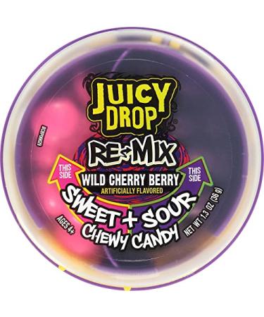 Juicy Drop Re-Mix Sweet & Sour Chewy Candy Variety Pack - Assorted Fruity Flavors - Buy Online on GoSupps.com