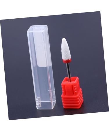 FRCOLOR Nail Care Tools tools manicure tools nails bits power tools nail electric tool nail tools manicure bits nail grinding head nail bits corn Nail Gel Polish Remover medium Red - Buy Online on GoSupps.com