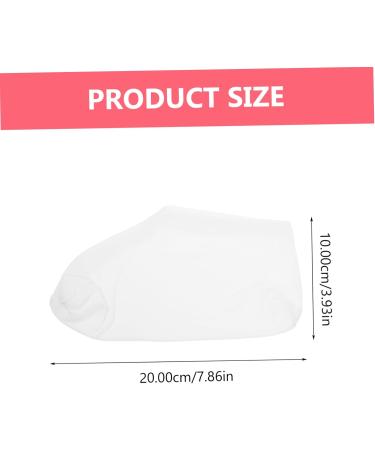 Ipetboom 4pairs Moisturizing Socks Cotton Spandex Care Socks Foot Spa Cotton Moisture Enhancing Socks Moisturizing Gel Socks Moisturizing Gel Heel Socks Spa Gloves Silicone Socks Whitening - Buy Online on GoSupps.com