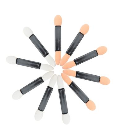 Beavorty 50pcs makeup sponge eye shadow brush sponge women makeup brush Makeup Tools Miss mix sponge brush medium Assorted Color