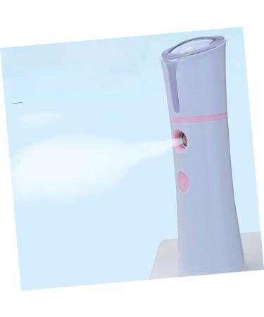 Beatifufu 1pc Portable Face Humidifier White Handy Face Sprayer Facial Care Steamer 14.1x4cm - Buy Online on GoSupps.com