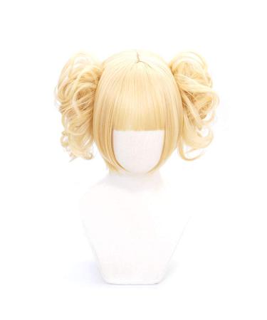 OSIAS Anime Cosplay Wig Halloween Wig with Free Wig Stand(Himiko Toga)
