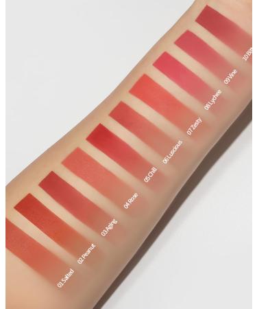 HOLIKA HOLIKA Butter Blur Lip Tint (01 SALTED) - High-Pigmented Matte K-Beauty Lip Makeup Long-Lasting & Silky Smooth International Shipping Available - Buy Online on GoSupps.com