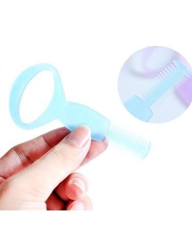 10pcs Eyelash Makeup Tool Set - ABS Mascara Guards & Comb for Perfect Lashes - Random Colors - Buy Online on GoSupps.com