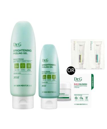 Dr.G Gowoonsesang Brightening Peeling Gel Special Edition 180g (120g+60g) with Dr.G Barrier Activator Cream Sample 2ml