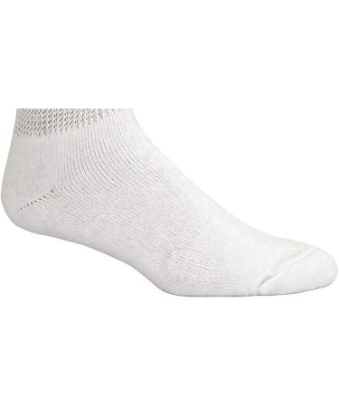 Diabetic Socks (10-13) White Ankle - Pack of 3 - Buy Online on GoSupps.com