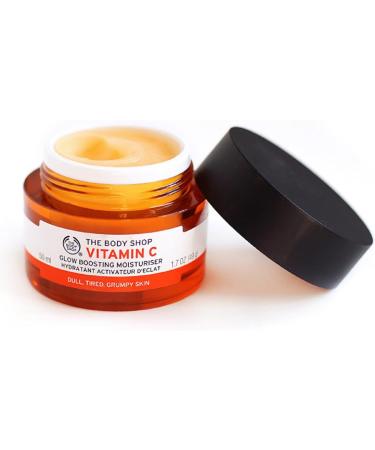 The Body Shop Vitamin C Glow Boosting Moisturizer 50 ml for coat tired skin 5000 ml - Buy Online on GoSupps.com