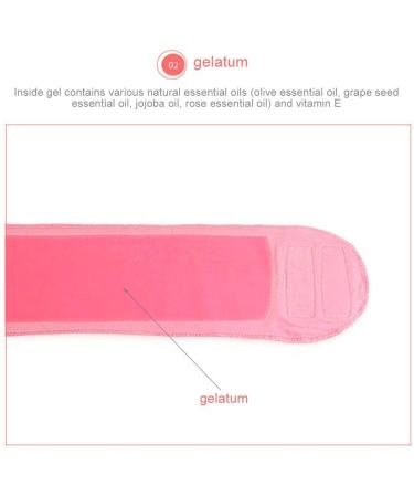 Gel Neck Mask Reuseable Spa Gel Anti Neck Wrinkles Wrap Mask Tightening Moistening Smoothing Women Beauty Skin Care - Buy Online on GoSupps.com