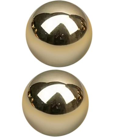 Healvian Brass Gymnastics Balls - 4 Portable Copper Massage Balls for Health & Exercise - Buy Online on GoSupps.com