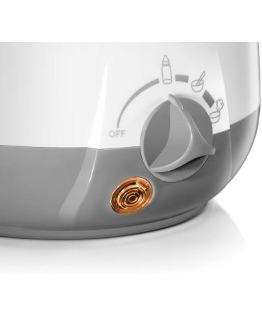 reer Simply Hot Bottle Warmer for Bottles and Glasses with Keep Warm Function White/Grey - Buy Online on GoSupps.com