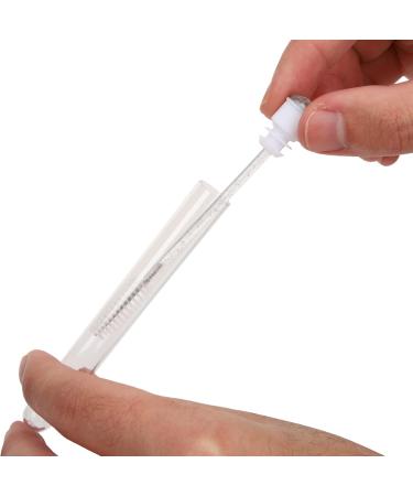 Beavorty Lash Wand Tube 10pcs Clear Eyelash Mascara Lash Tech Supplies Eyelash Fan Stick Tube Portable Girl Extend White - Buy Online on GoSupps.com